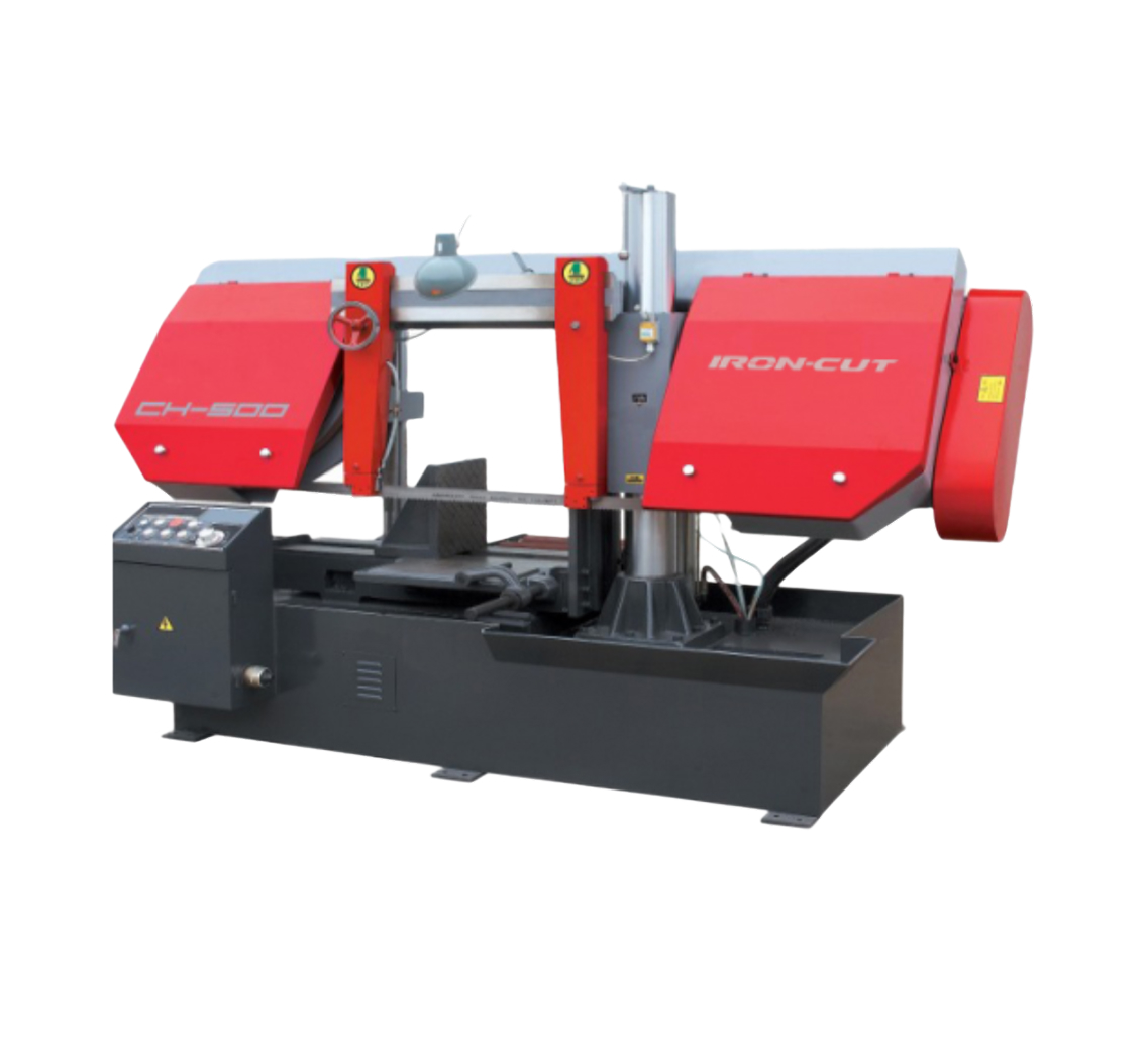 Колонный полуавтоматический ленточнопильный станок IRON-CUT CH-500 (g4250)