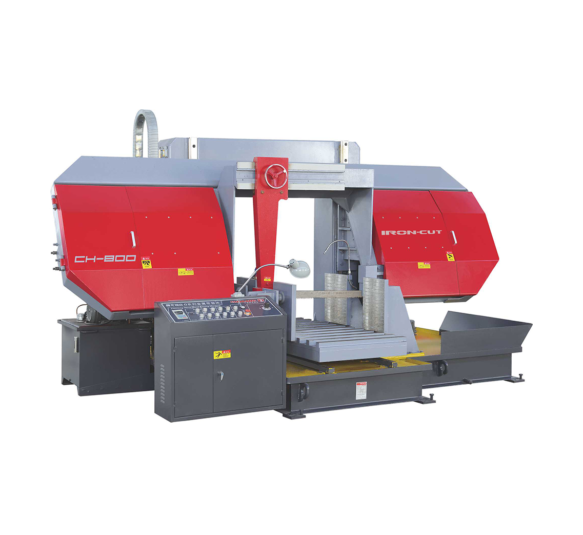 Ленточнопильный станок колонный полуавтомат IRON-CUT CH-800 (g4280)