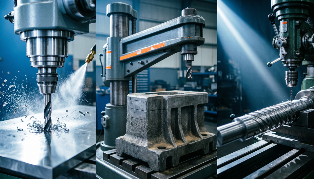 Виды сверлильных станков: принцип работы, классификация и ключевые характеристики
