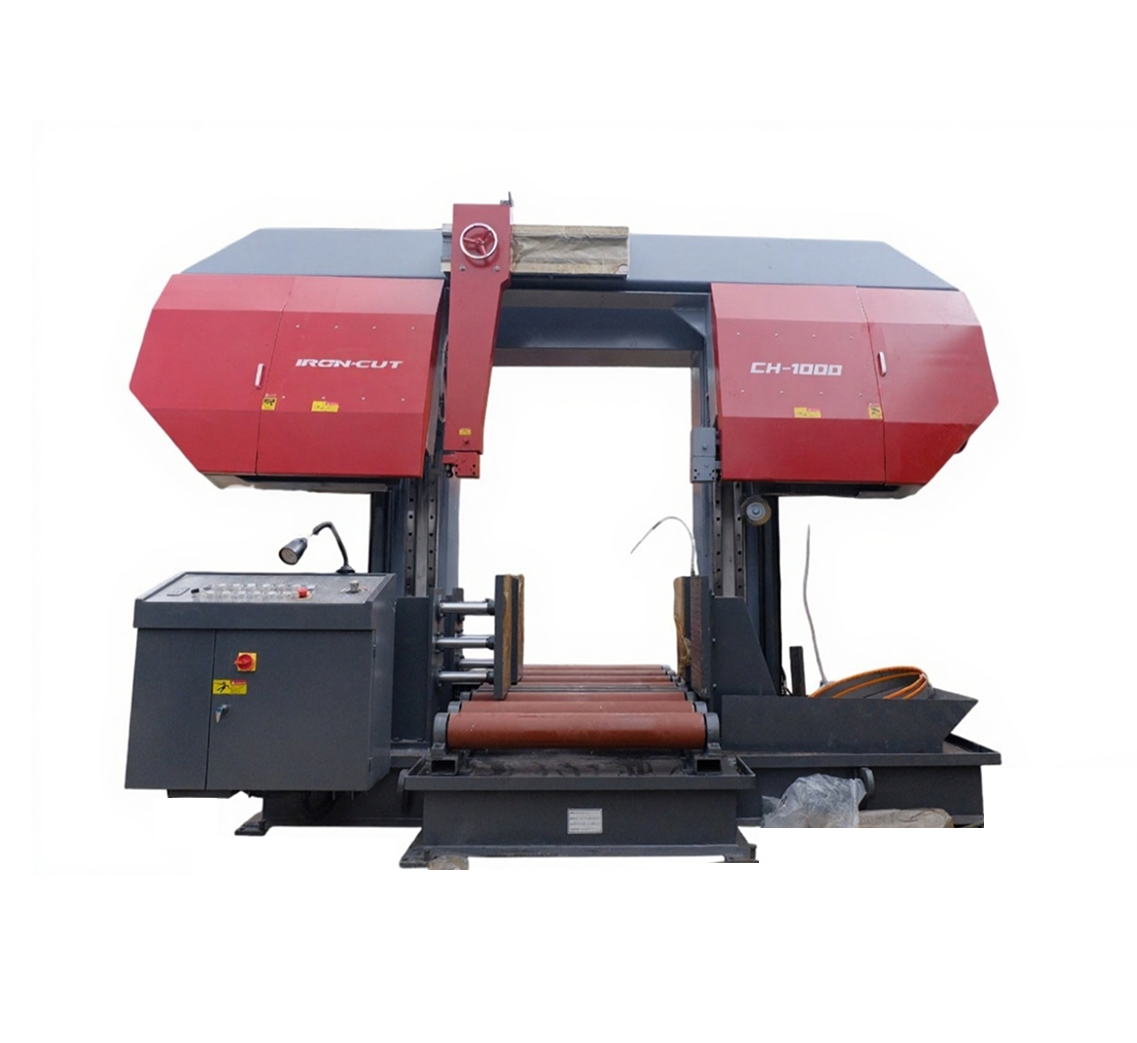 Колонный полуавтоматический ленточнопильный станок IRON-CUT CH-1000 (g42100)