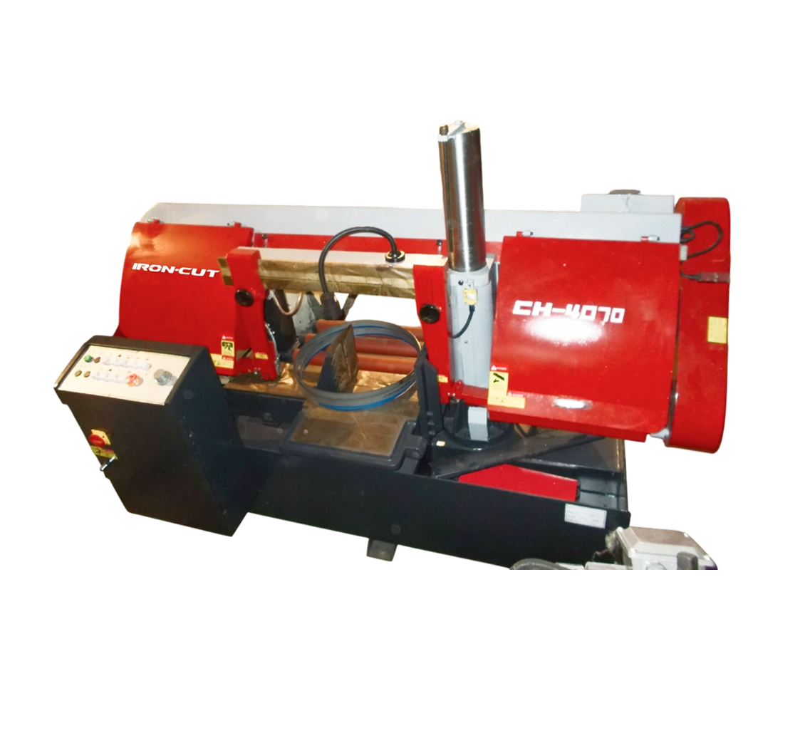 Колонный полуавтоматический ленточнопильный станок IRON-CUT CH-4070 (g4240)