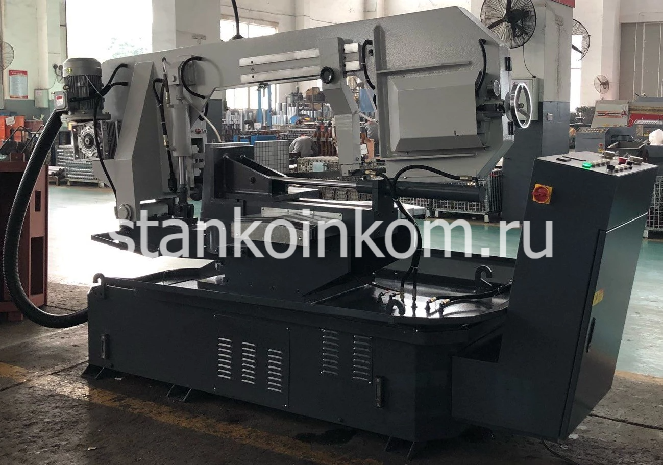 Полуавтоматический ленточнопильный станок IRON-CUT H-440S