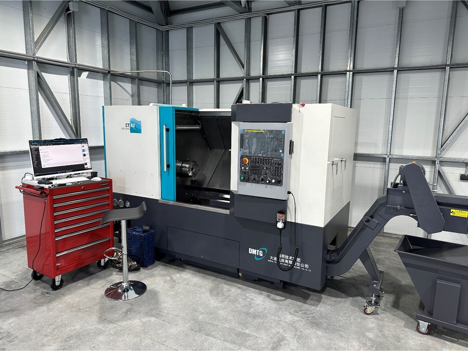Токарный станок с ЧПУ DMTG CT40 (CLS20)
