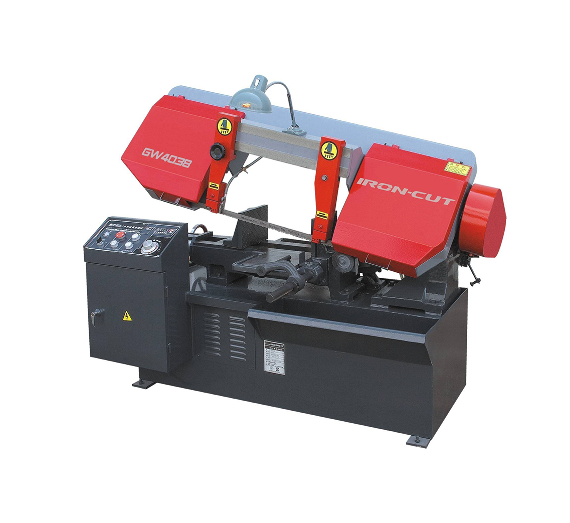 Консольный полуавтомат ленточнопильный станок IRON-CUT CS-380 (GW4038)