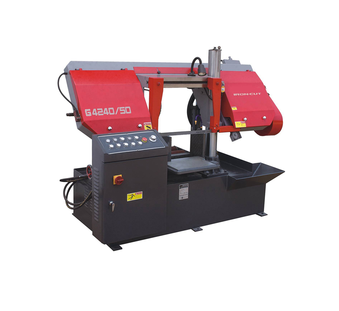 Колонный полуавтоматический ленточнопильный станок IRON-CUT CH-400 (g4240/70)