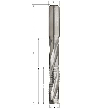 Серии 193 и 195 z3/z3r спиральные фрезы верхний рез для врезки замков