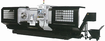 Токарный станок с ЧПУ и горизонтальной станиной Ecoca EL-12050  — Станкоинком