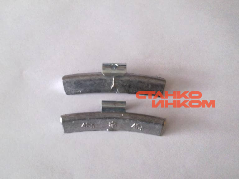 45гр Груз балансировочный Pb (литой диск), коробка 50шт — Станкоинком