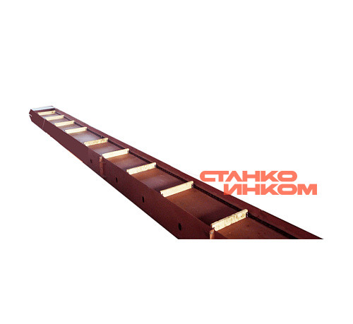 Транспортер скребковый для перемещения обрези и опилок