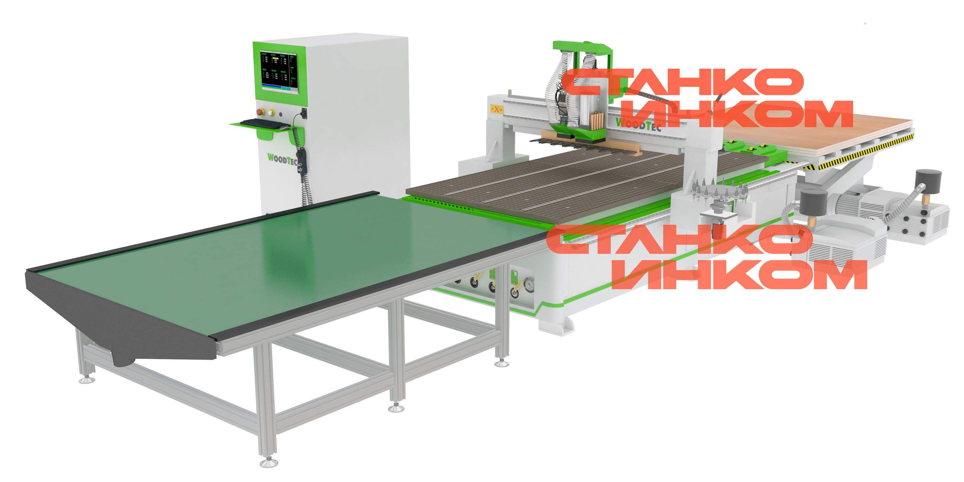 WoodTec HA 2030 QP Фрезерно-гравировальный станок с ЧПУ WoodTec HA 2030 QP Фрезерно-гравировальный станок с ЧПУ