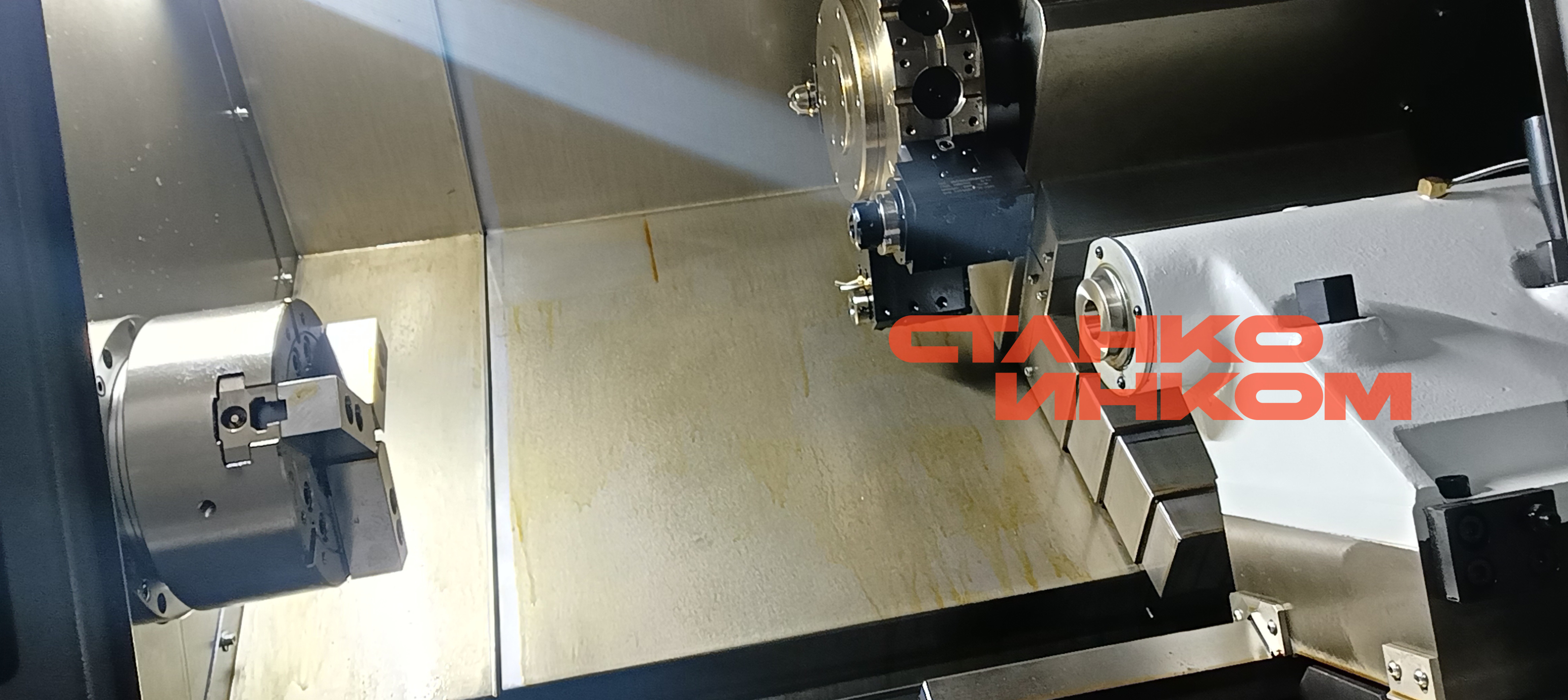 Токарный станок с ЧПУ и приводным инструментом DMTG CT40H Токарный станок с ЧПУ и приводным инструментом DMTG CT40H