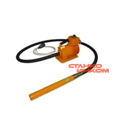 Вибромаш ВИ-1-17-3 (220В, вал 3м, булава 51мм) глубинный вибратор — Станкоинком
