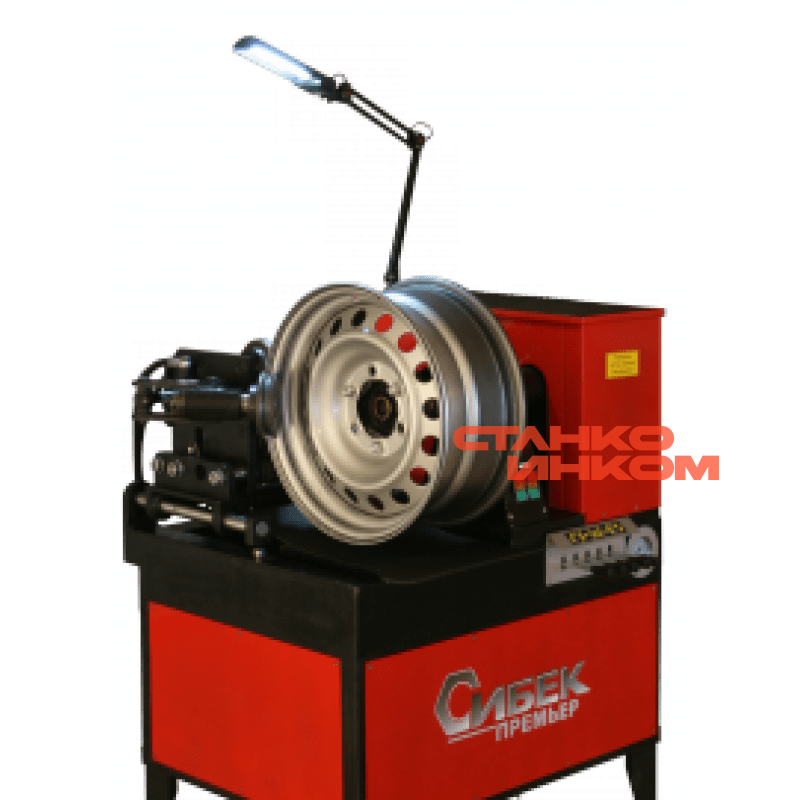 Сибек Премьер-Гидравлик Стенд для правки стальных дисков 13-17" — Станкоинком
