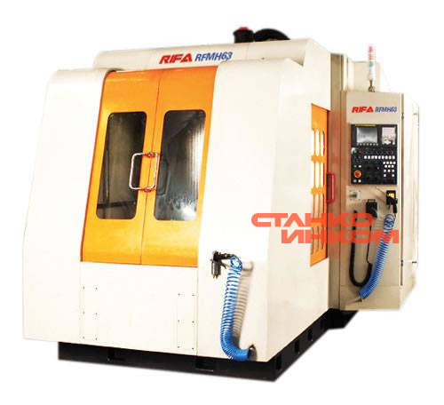 Горизонтальный обрабатывающий центр с ЧПУ Rifa RFMH63-RFMH63P 