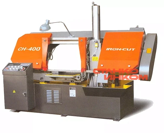 Колонный полуавтоматический ленточнопильный станок IRON-CUT CH-400