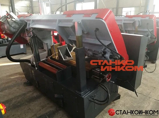 Колонный полуавтоматический ленточнопильный станок IRON-CUT CH-400