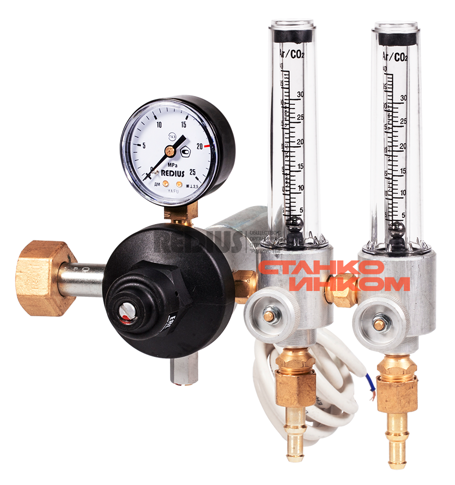 Redius У-30/АР-40-КР1П-Р2 (36В) Универсальный регулятор расхода газа с подогревом 36В, латунь Redius У-30/АР-40-КР1П-Р2 (36В) Универсальный регулятор расхода газа с подогревом 36В, латунь — Станкоинком