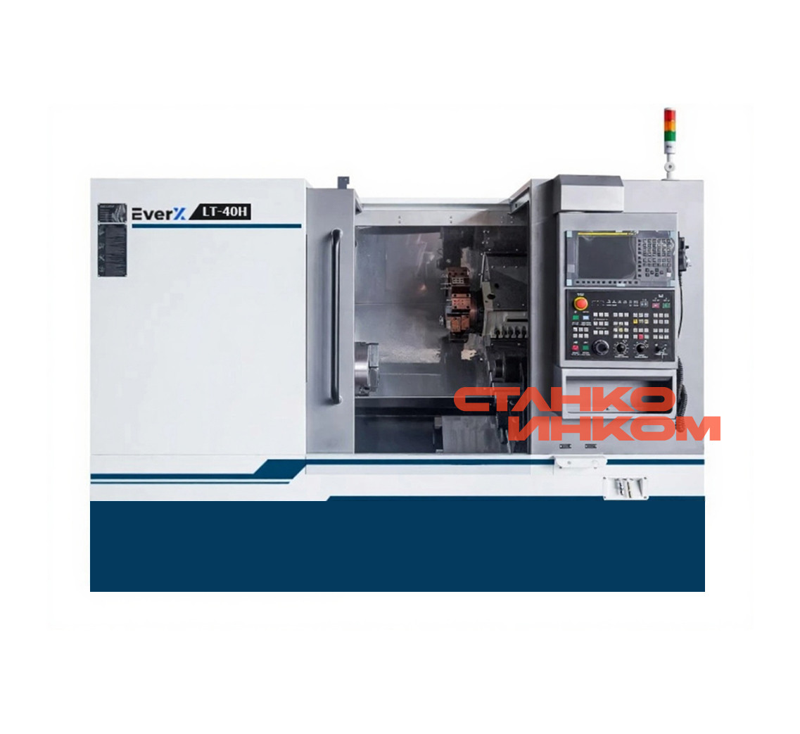 Токарный станок с приводным инструментом EverX LT-40H
