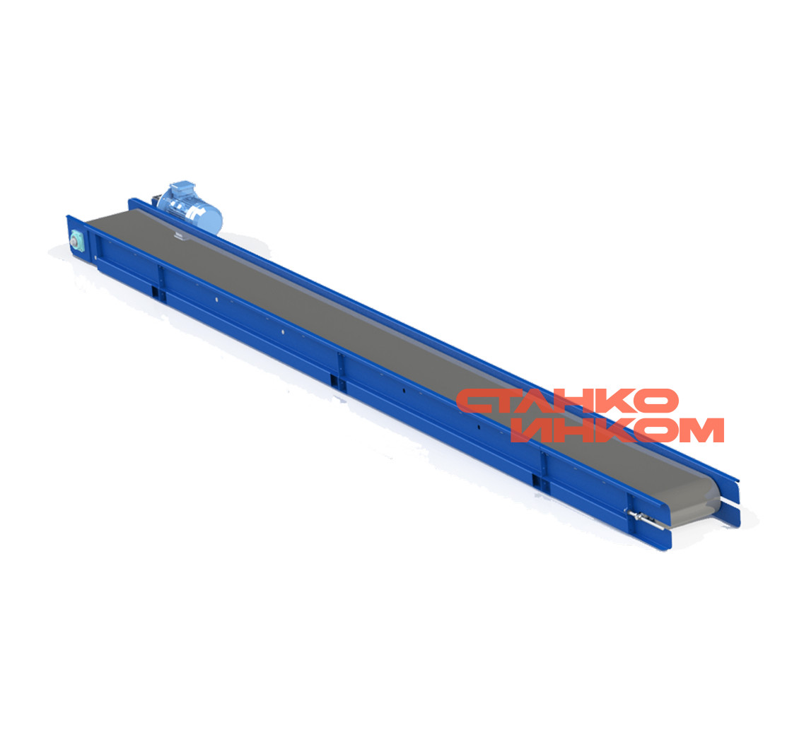 Транспортер ленточный для перемещения обрези, горбыля и опилок Транспортер ленточный для перемещения обрези, горбыля и опилок