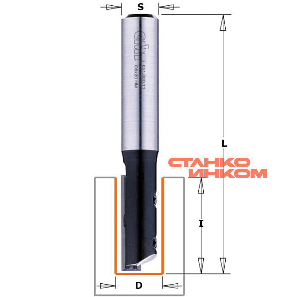 фрезы прямые пазовые со сменным ножом