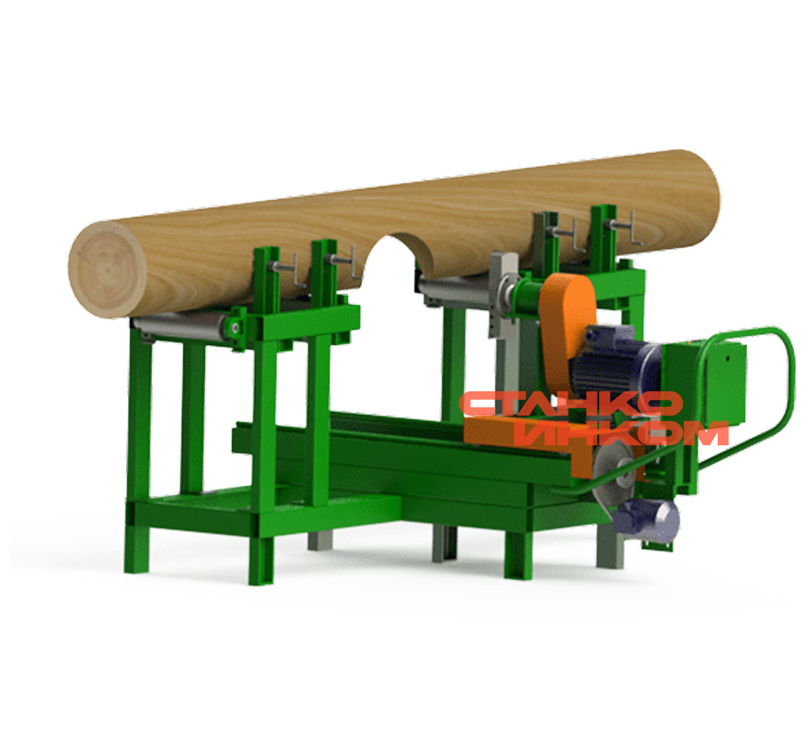 Станок фрезерный для нарезания чаши в бревне Алтай-чн280