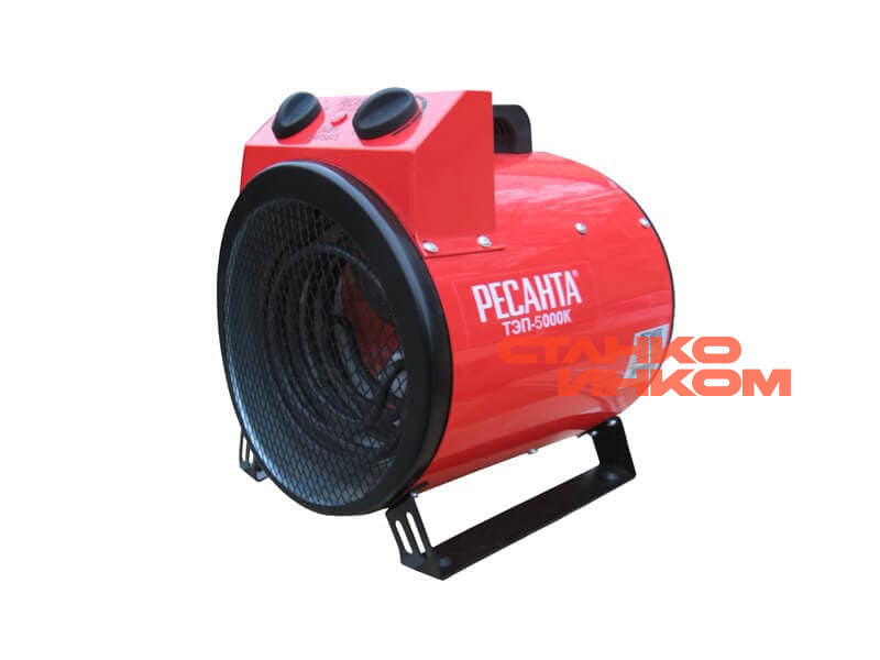 Ресанта ТЭП-5000К (5кВт, 380В) электрическая тепловая пушка Ресанта ТЭП-5000К (5кВт, 380В) электрическая тепловая пушка — Станкоинком