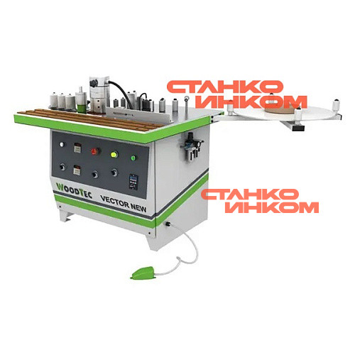 Кромкооблицовочный станок с ручной подачей WoodTec VECTOR NEW