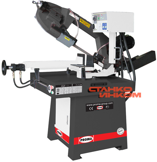 Полуавтоматический ленточнопильный станок по металлу PPS-250HPA Полуавтоматический ленточнопильный станок по металлу PPS-250HPA