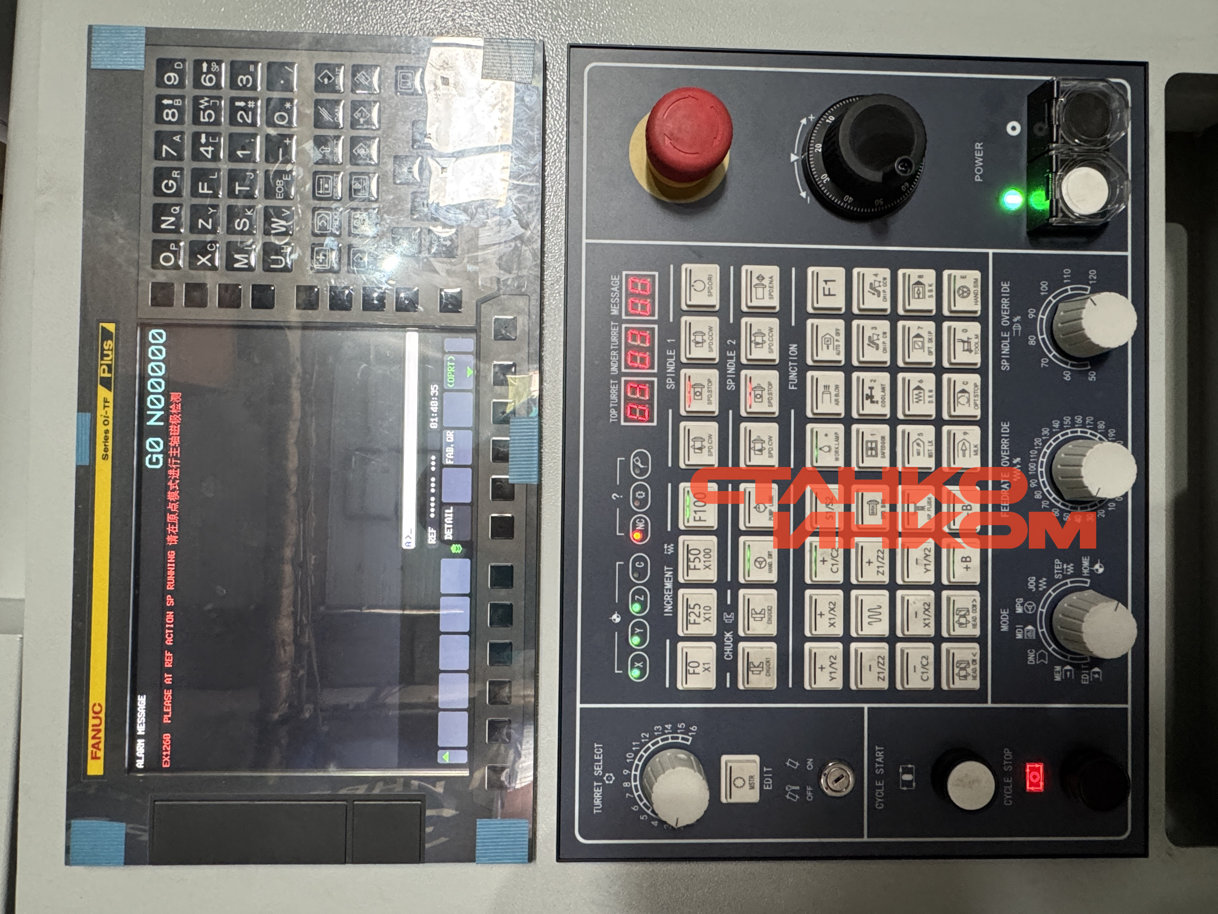 Токарный станок с ЧПУ с приводным инструментом EverX GL200M Токарный станок с ЧПУ с приводным инструментом EverX GL200M