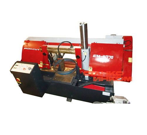 Колонный полуавтоматический ленточнопильный станок IRON-CUT CH-4070 (g4240)