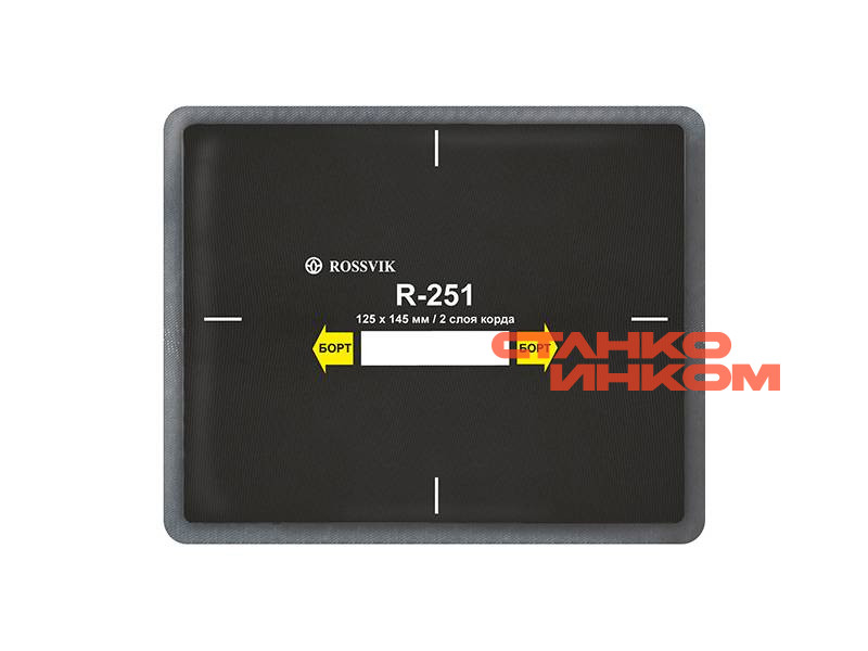 RS-28 (термо) Пластырь кордовый радиальный 85*330мм (упак. 10шт) — Станкоинком