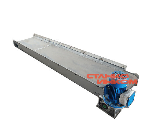 Транспортер ленточный для удаления опилок из многопилов