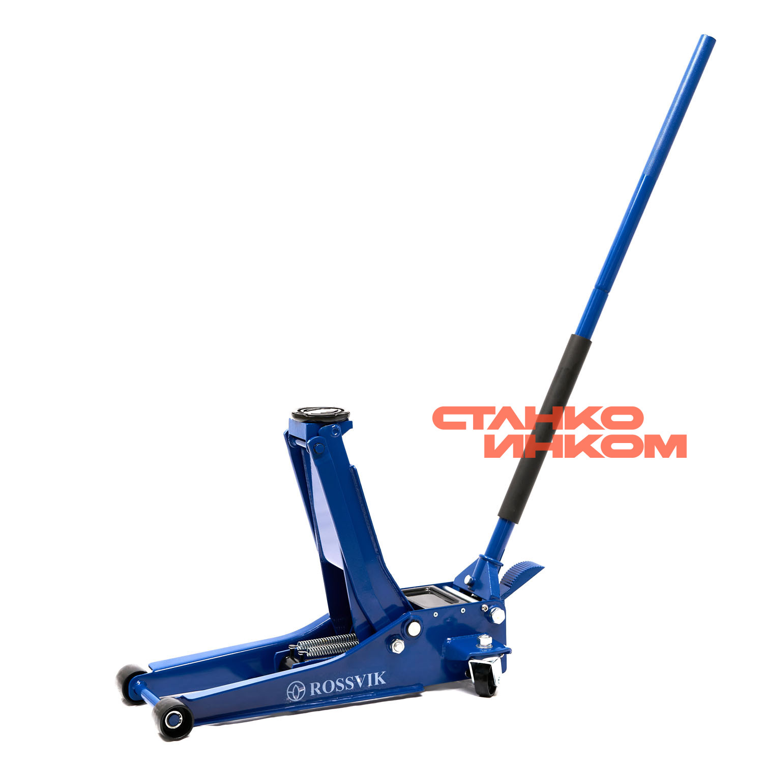 3,0т ROSSVIK V3 LOW PROFILE Домкрат подкатной 75–505мм, с педалью — Станкоинком