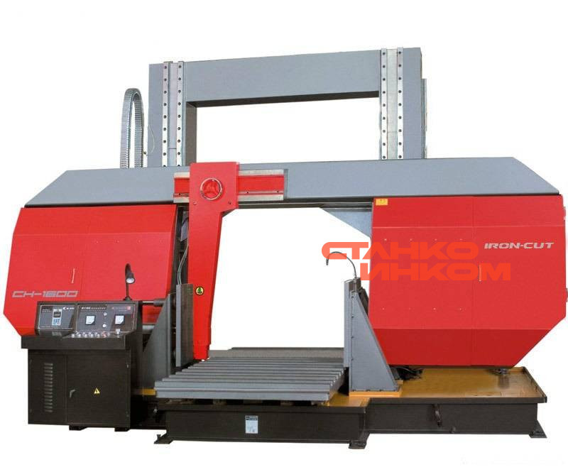 Колонный полуавтоматический ленточнопильный станок IRON-CUT CH-1600 (g42160)  Колонный полуавтоматический ленточнопильный станок IRON-CUT CH-1600 (g42160)