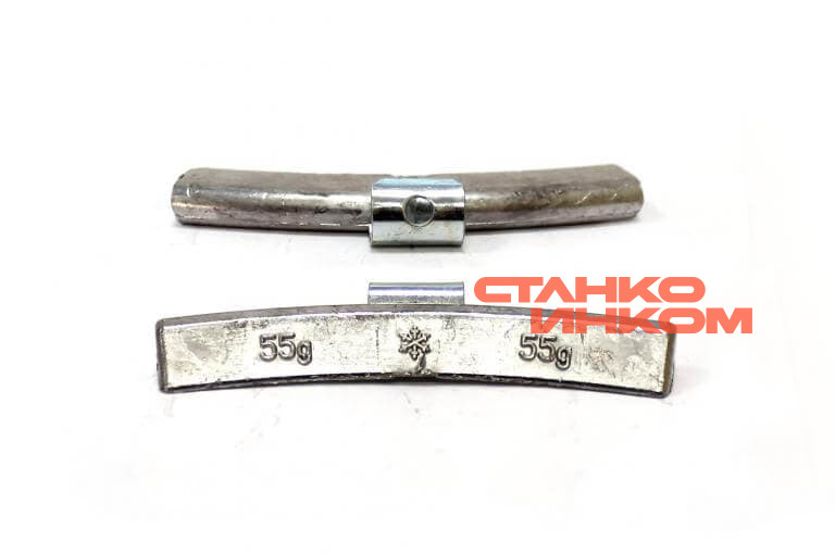 55гр Груз балансировочный Pb (литой диск), коробка 50шт — Станкоинком
