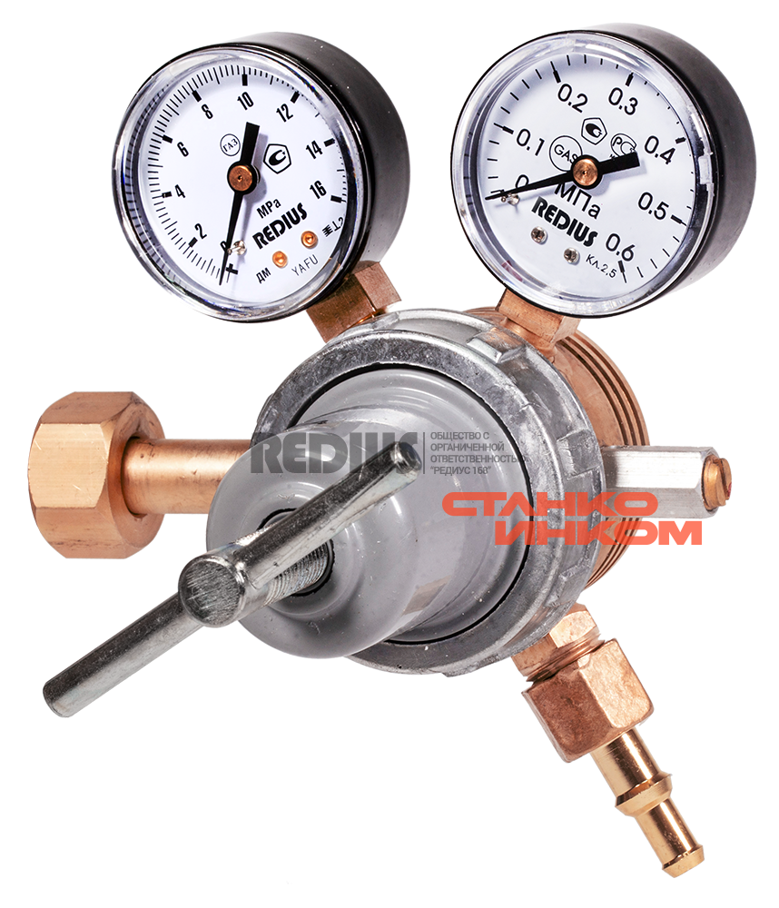 Redius БЗАО-4-4-1 Редуктор для закиси азота, медицинский Redius БЗАО-4-4-1 Редуктор для закиси азота, медицинский — Станкоинком