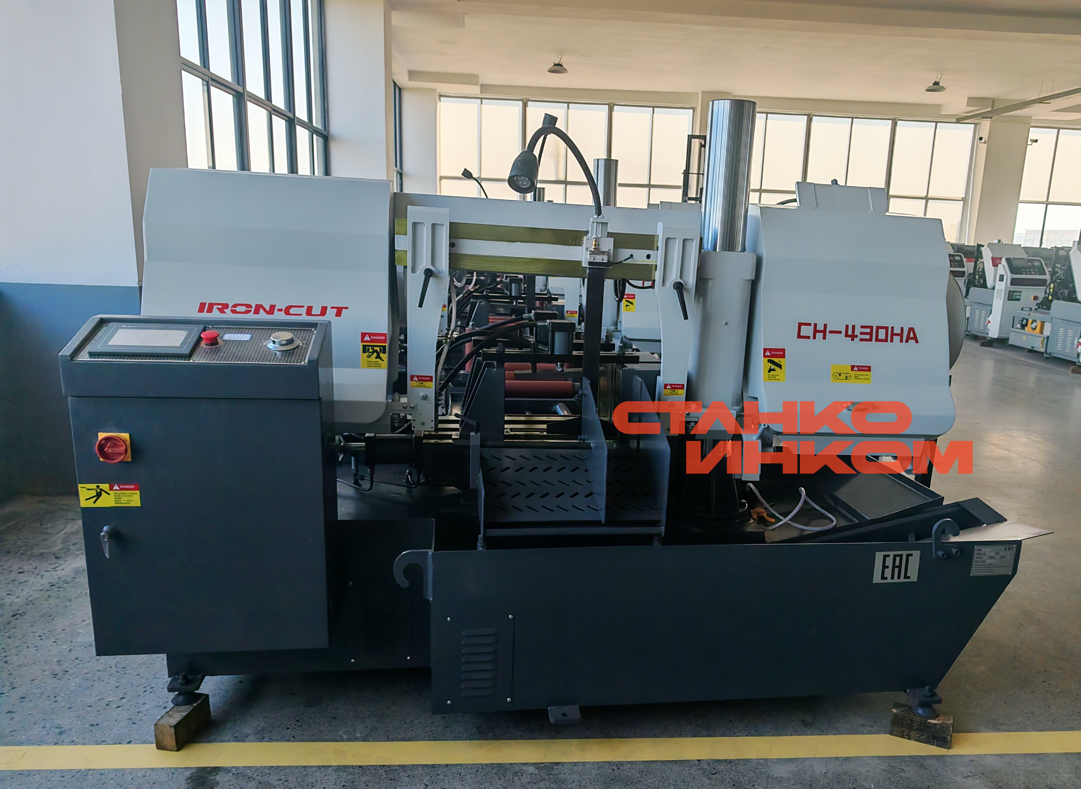 Автоматический ленточнопильный станок IRON-CUT CH-430HA