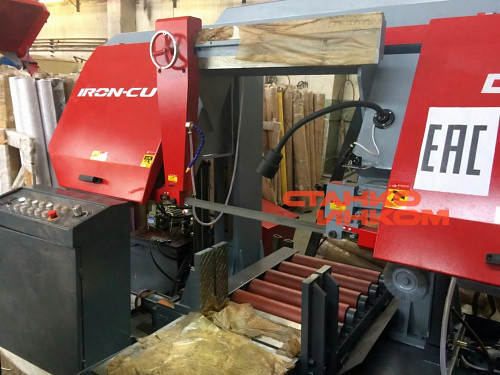 Полуавтоматический ленточнопильный станок IRON-CUT CH-550