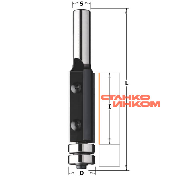 фрезы усиленные обгонные с ножами