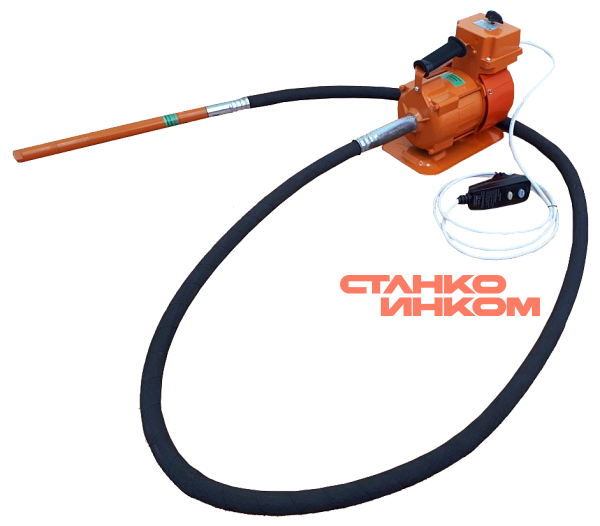 Вибромаш ВИ-1-13-3 (220В, вал 3м, булава 38мм) глубинный вибратор — Станкоинком
