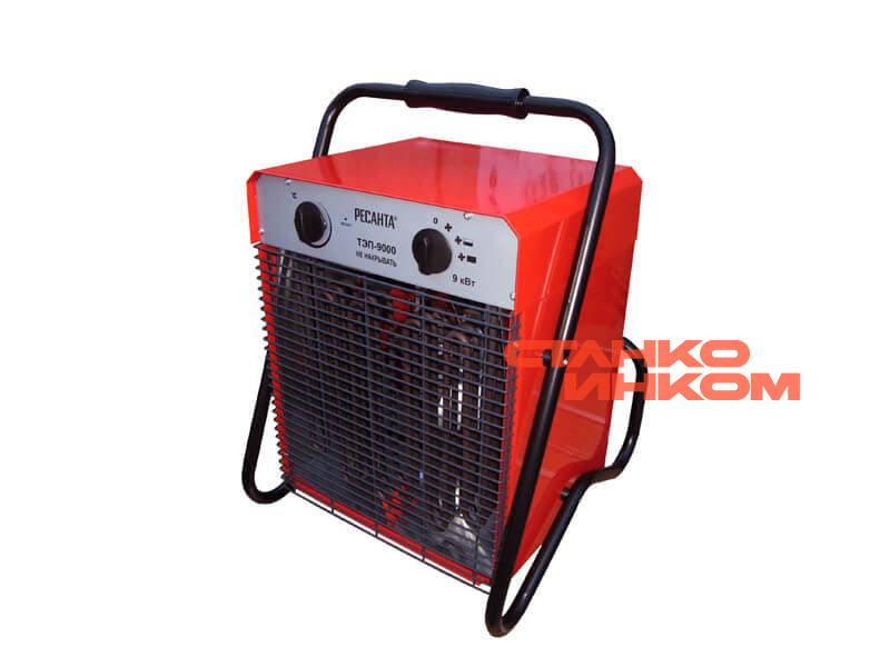 Ресанта ТЭП-9000 (9кВт, 380В) электрическая тепловая пушка Ресанта ТЭП-9000 (9кВт, 380В) электрическая тепловая пушка — Станкоинком