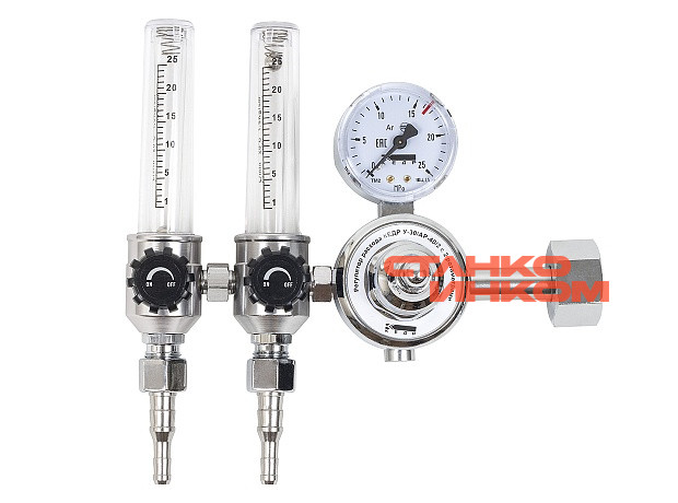 КЕДР У-30/АР-40/2 Универсальный регулятор расхода газа с 2 ротаметрами КЕДР У-30/АР-40/2 Универсальный регулятор расхода газа с 2 ротаметрами — Станкоинком