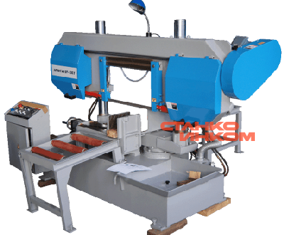 Ленточнопильный станок колонный полуавтоматический Аллигатор 300у Ленточнопильный станок колонный полуавтоматический Аллигатор 300у