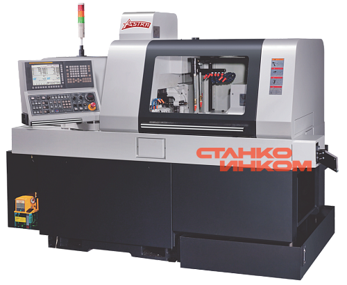 Автомат продольного точения с противошпинделем 