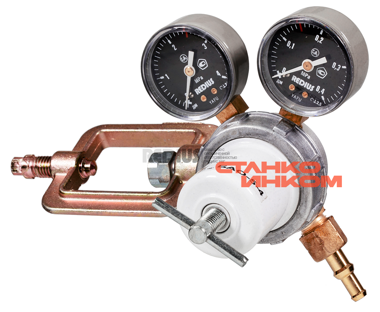Redius БАО-5-4 Ацетиленовый редуктор Redius БАО-5-4 Ацетиленовый редуктор — Станкоинком