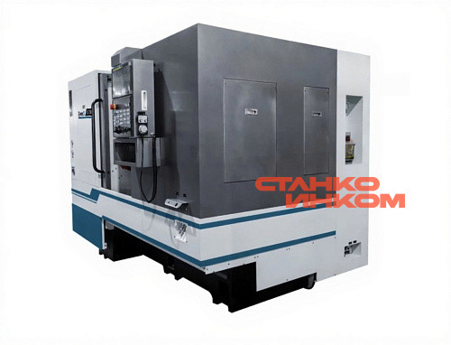 Токарный станок с наклонной станиной EverX LT-50