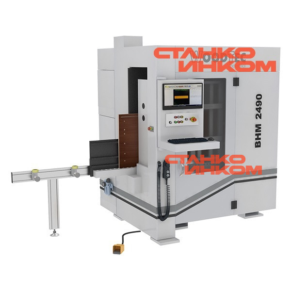 WoodTec BHM 2490 Автоматический сверлильно-присадочный станок с ЧПУ WoodTec BHM 2490 Автоматический сверлильно-присадочный станок с ЧПУ