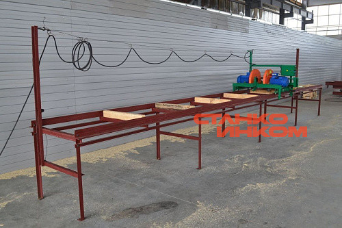 Станок дисковый, кромкорезный, двухпильный Алтай-011-1