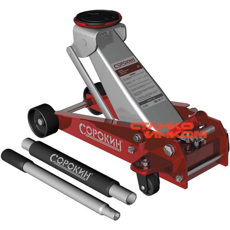 2,0т Сорокин 3.422 Домкрат подкатной Frog Line 135-495мм 2,0т Сорокин 3.422 Домкрат подкатной Frog Line 135-495мм — Станкоинком