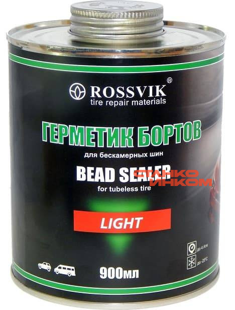 Rossvik Герметик бортов LIGHT 900мл (с кистью) Rossvik Герметик бортов LIGHT 900мл (с кистью) — Станкоинком